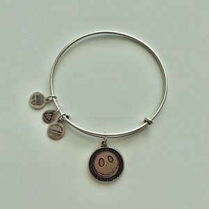 Disney Alex and Ani Jack Skellington Silver Bracelet 2014